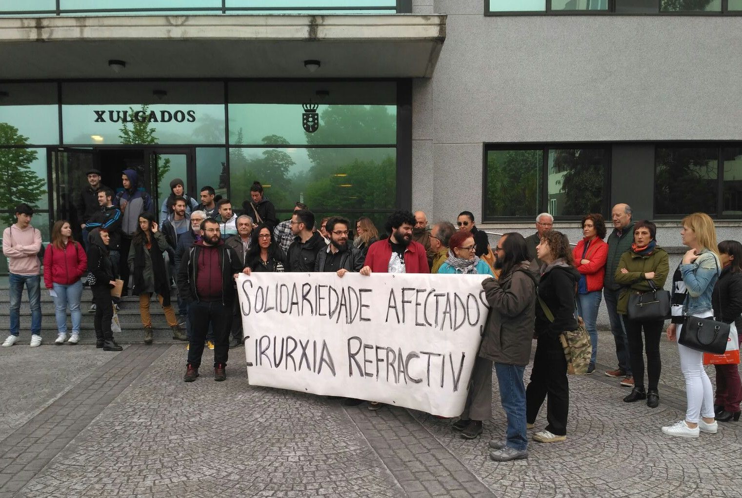 concentración protesta clínica baviera